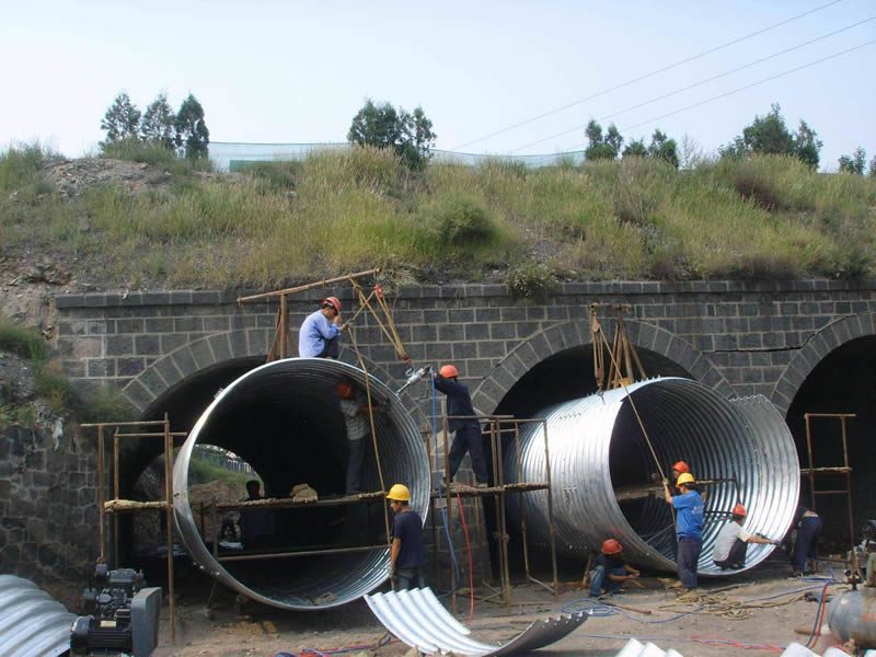Pipe culvert drainage